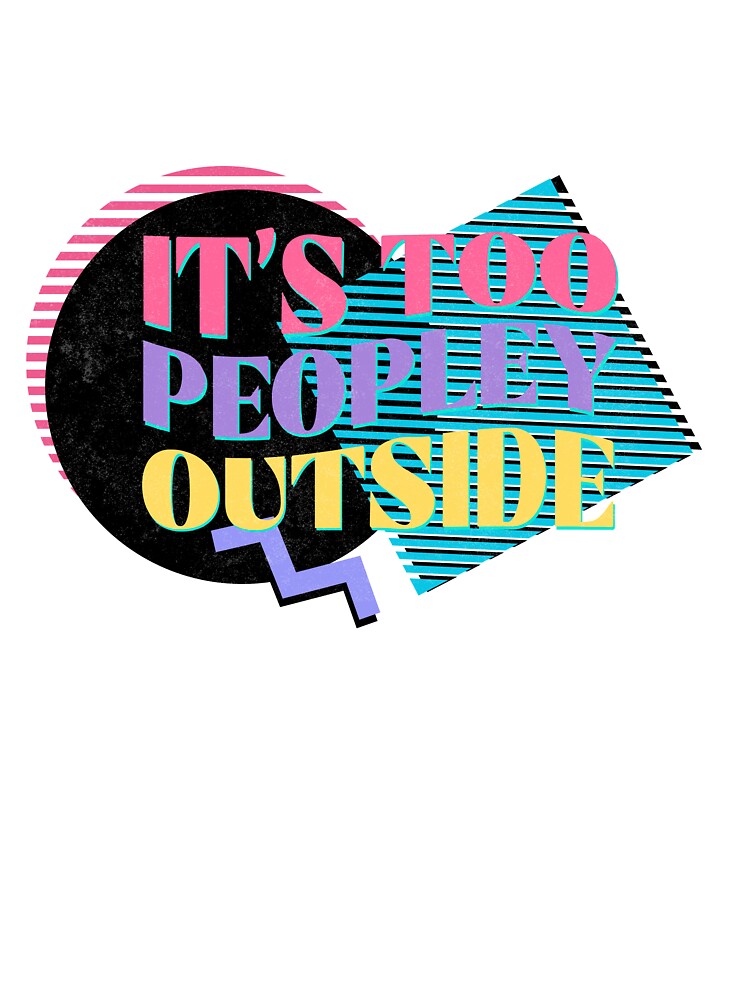 It is too peopley outside by sweetanndspooky