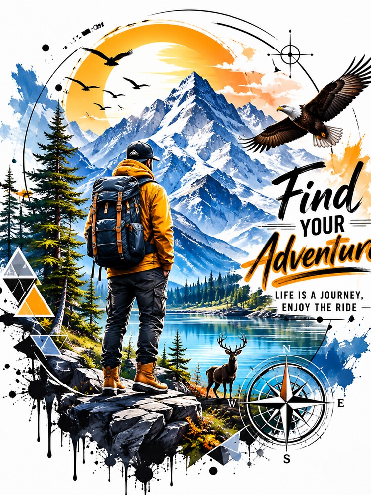 Mountain path wanderer by urbanshop7