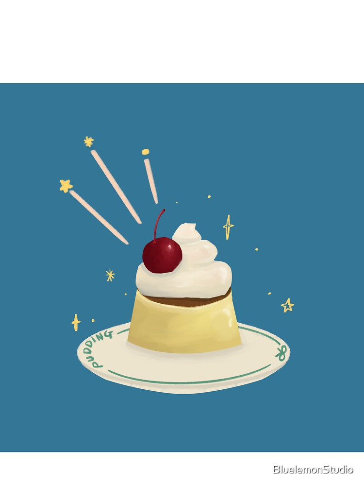 Pudding — Blue Lemon Studio Original Illustration by BluelemonStudio