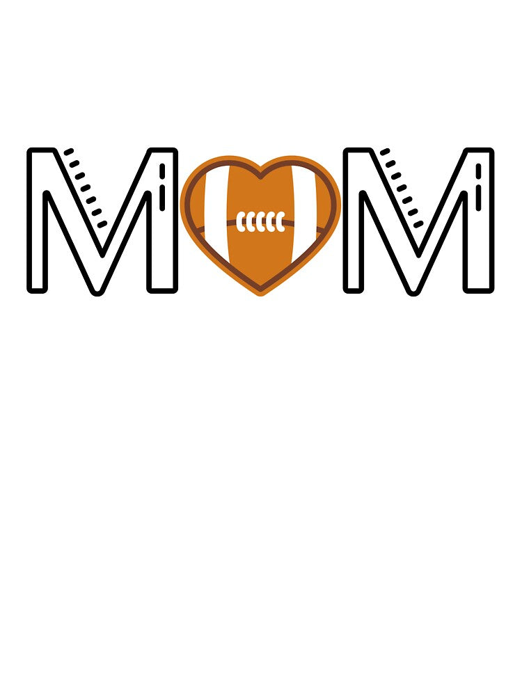 Mom Football, Football Mom, Mommas Football, Team Mom Football by PorkysPops