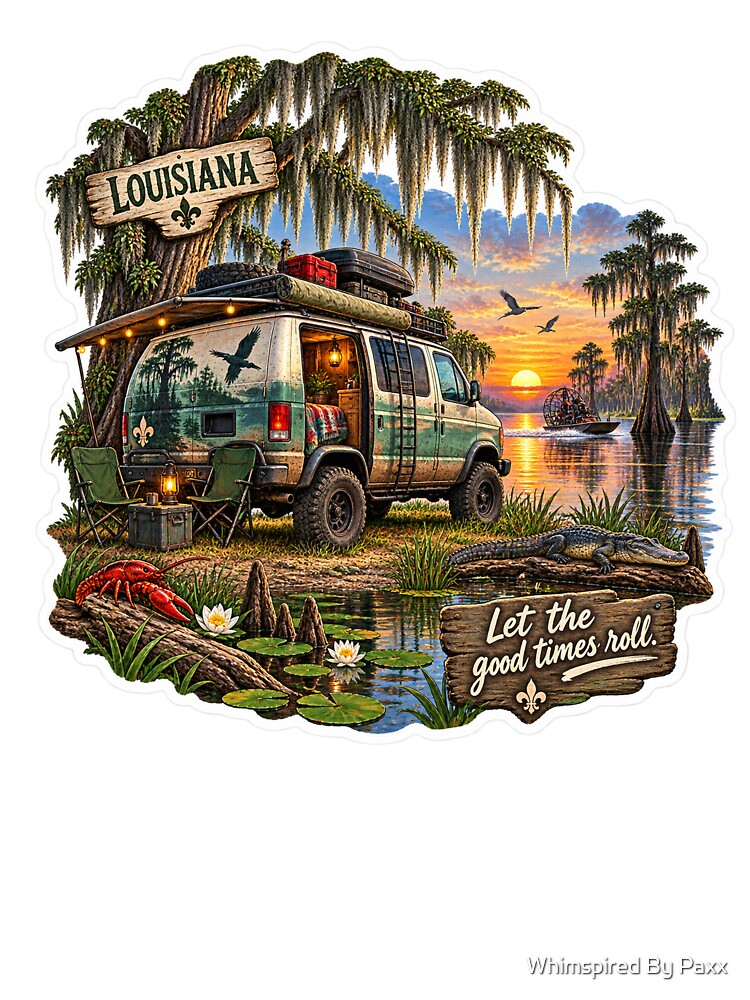 Louisiana Van Life by Whimspired By Paxx
