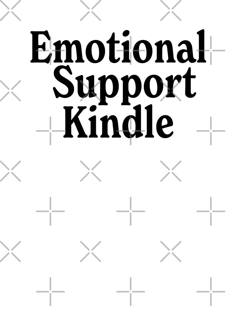 Emotional Support Kindle Black by FandomPlanet
