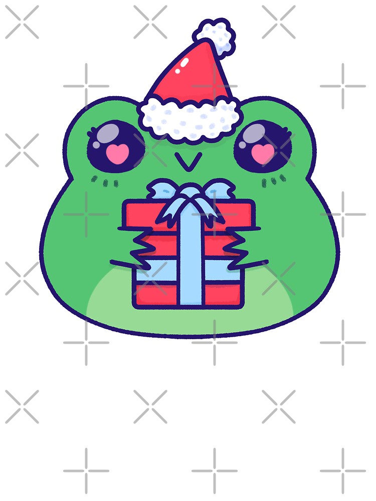 Cute Christmas Froggy by Minidooods