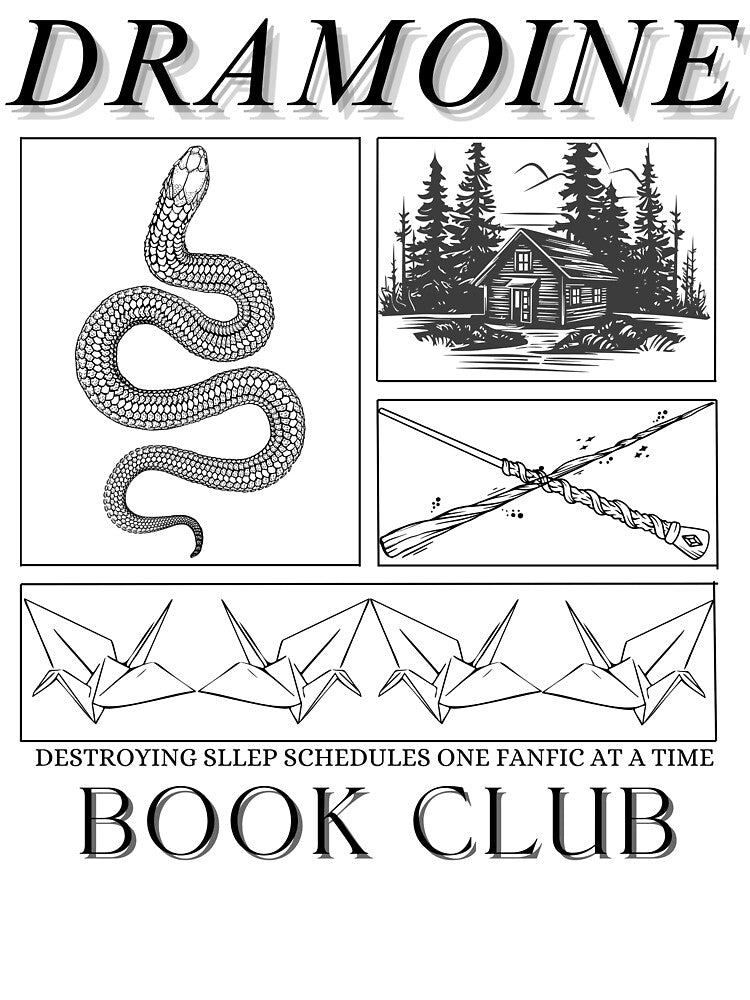 Coquette Dramione Manacled Book Club Design by maksbookshelf