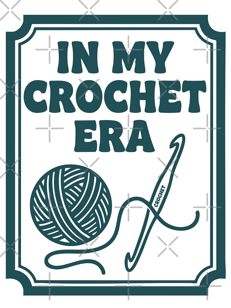 In My Crochet Era Funny Crochet Lover Yarn by LuminOrb