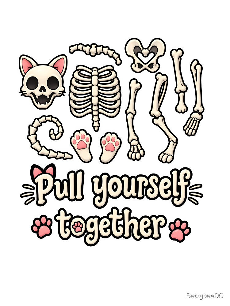 Pull Yourself Together – Funny Veterinary Radiology Halloween by Bettybee00