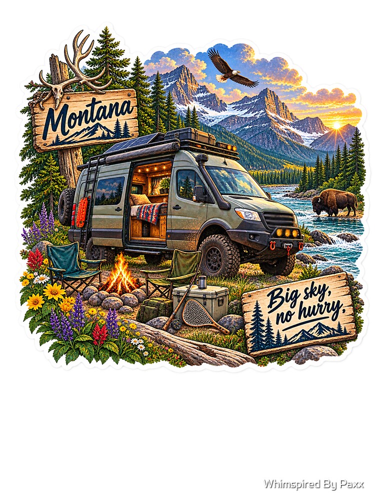 Montana Van Life by Whimspired By Paxx