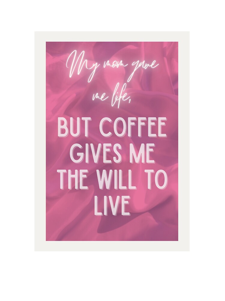 coffee is live by Lof-Sau
