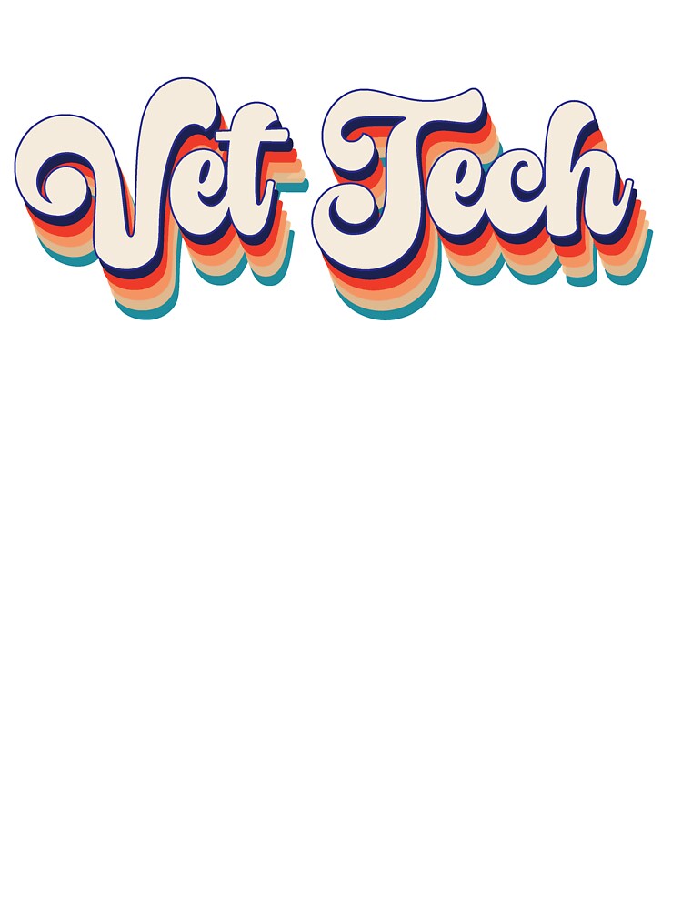 Retro Inspired Vet Tech by introVETed