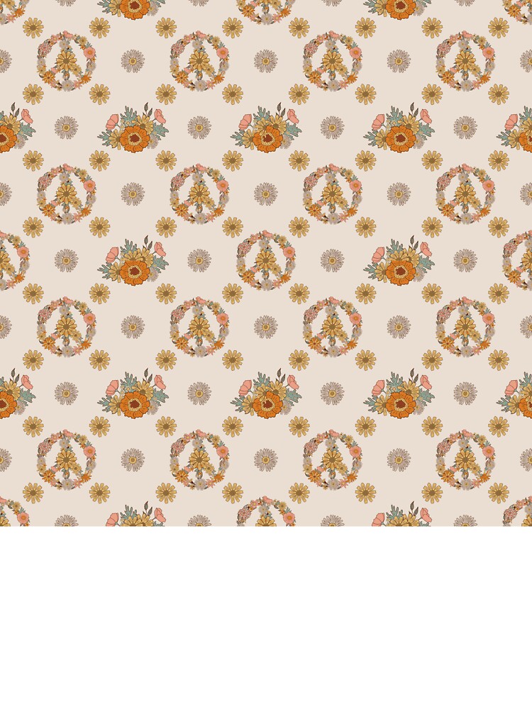 Retro Floral Pattern by antevasinart