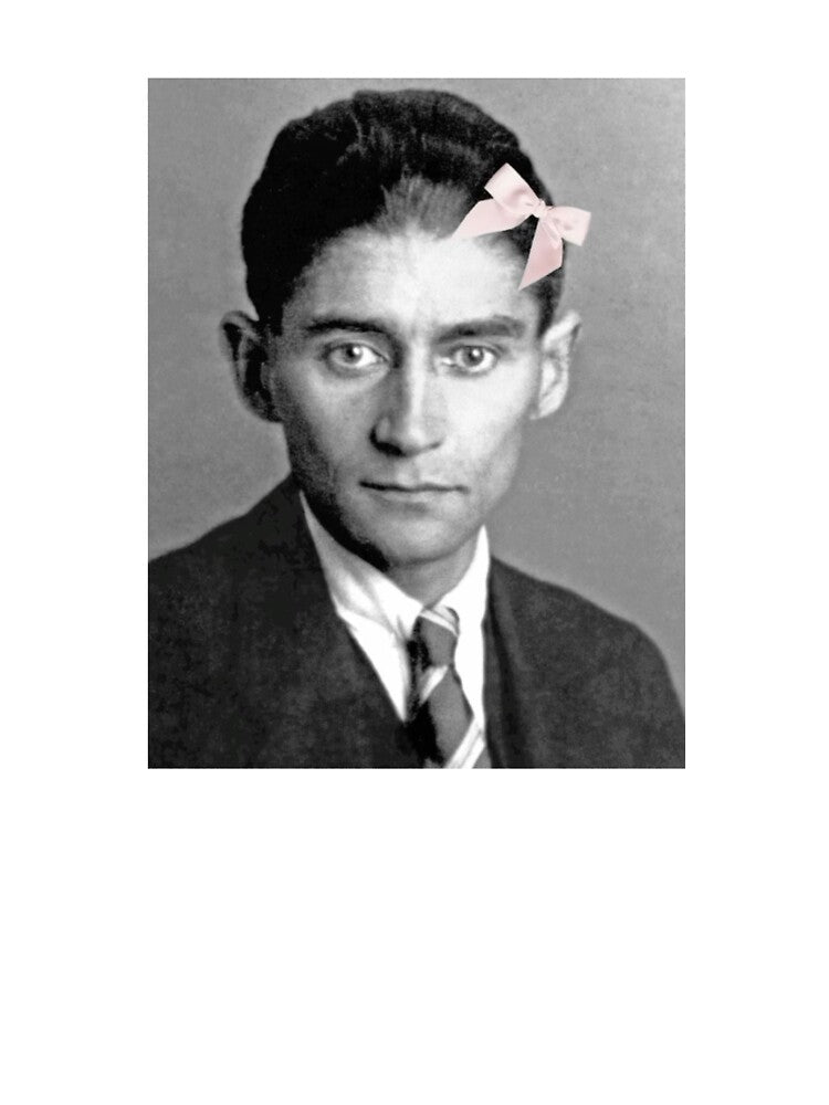 Franz Kafka Coquette Bow by beatlespaints