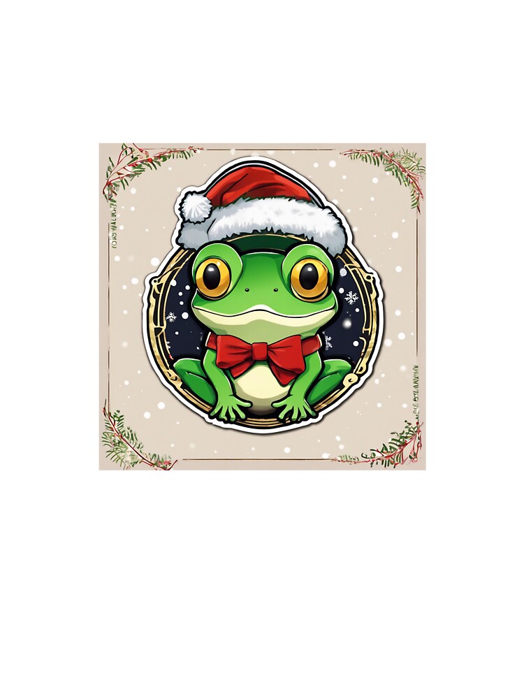 Merry Frog Mas by Pablo Beluga