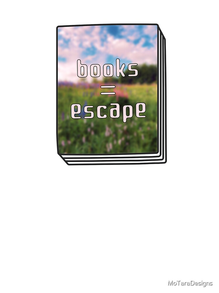 books = escape for reading lovers by MoTaraDesigns