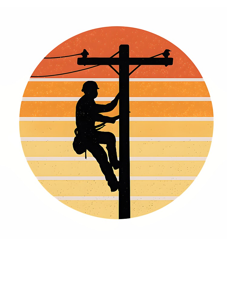 Lineman Life Sunset by bradyray33