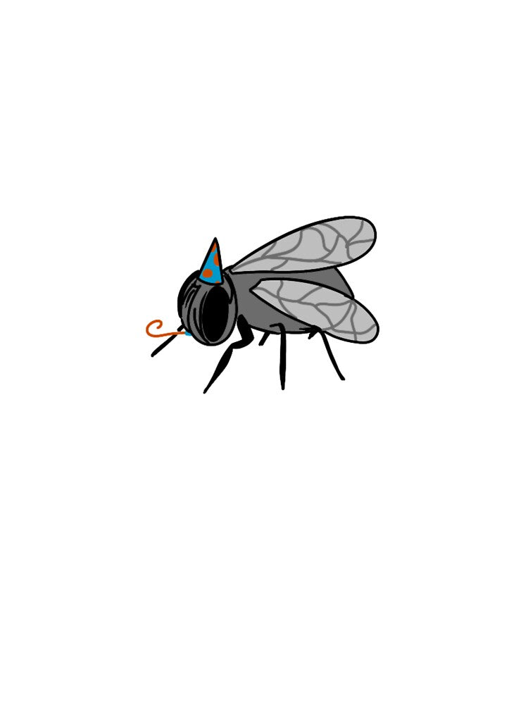 Bug Birthday Fly by PhireArt