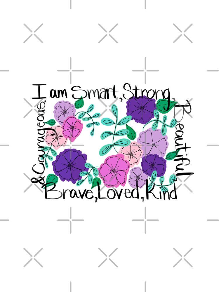 Positive Affirmation flowers by Thruzenaseyes