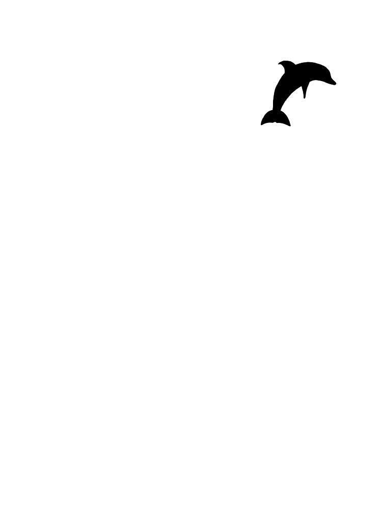 Black Dolphin by SimplyKarla Unisex