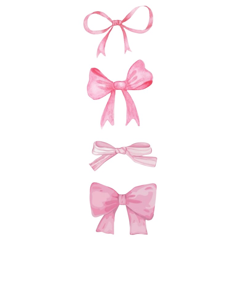 Pink Girly Bow by Vibelydesigns
