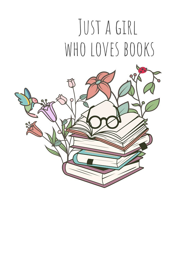 Just a girl who loves books by IvyLoveArt