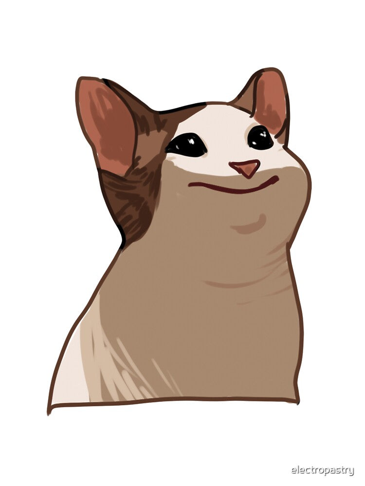 Pop Cat (Mouth Closed) by electropastry