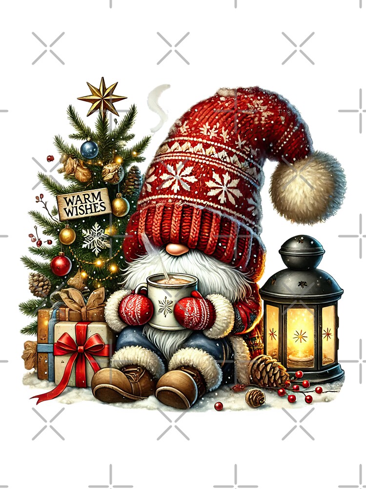 Christmas gnome cozy Christmas cozy gnome 5 by PapayaGen