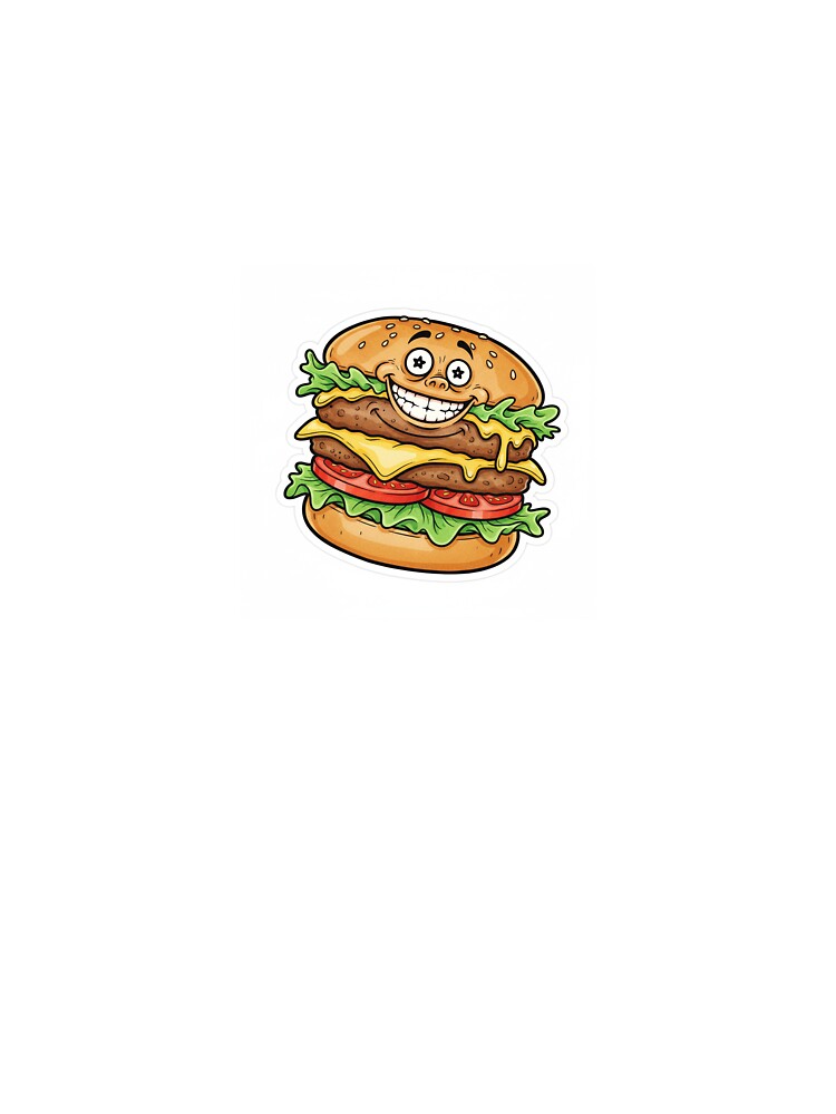 Kawaii Burger Bliss by mayatA-rt