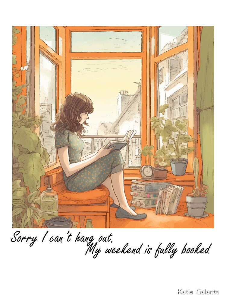 Fully "Booked" by Katia  Galante Art