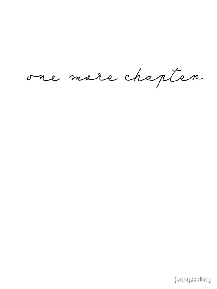 One More Chapter by jennysselling