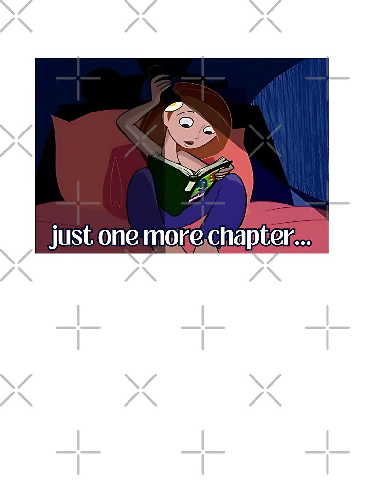 just one more chapter kim possible reading - book aesthetic by stickersxbecca