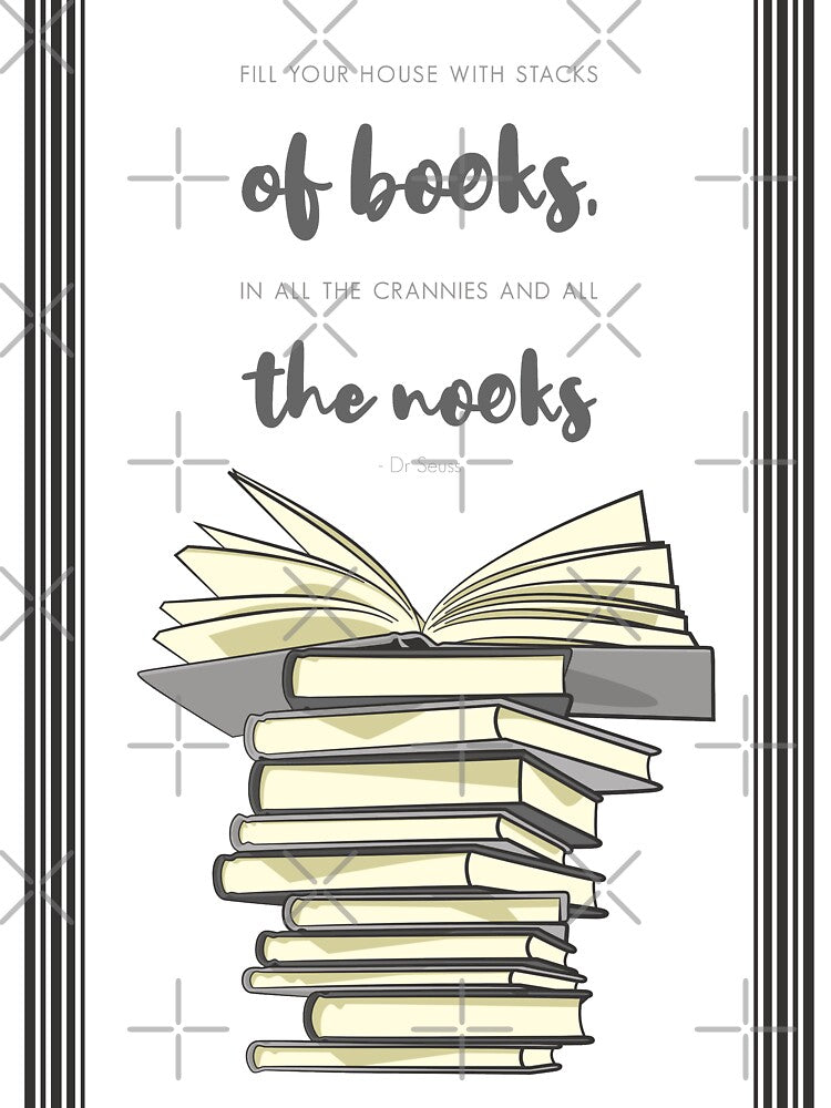 Books - Crannies and Nooks Quote by ladyfacecreates