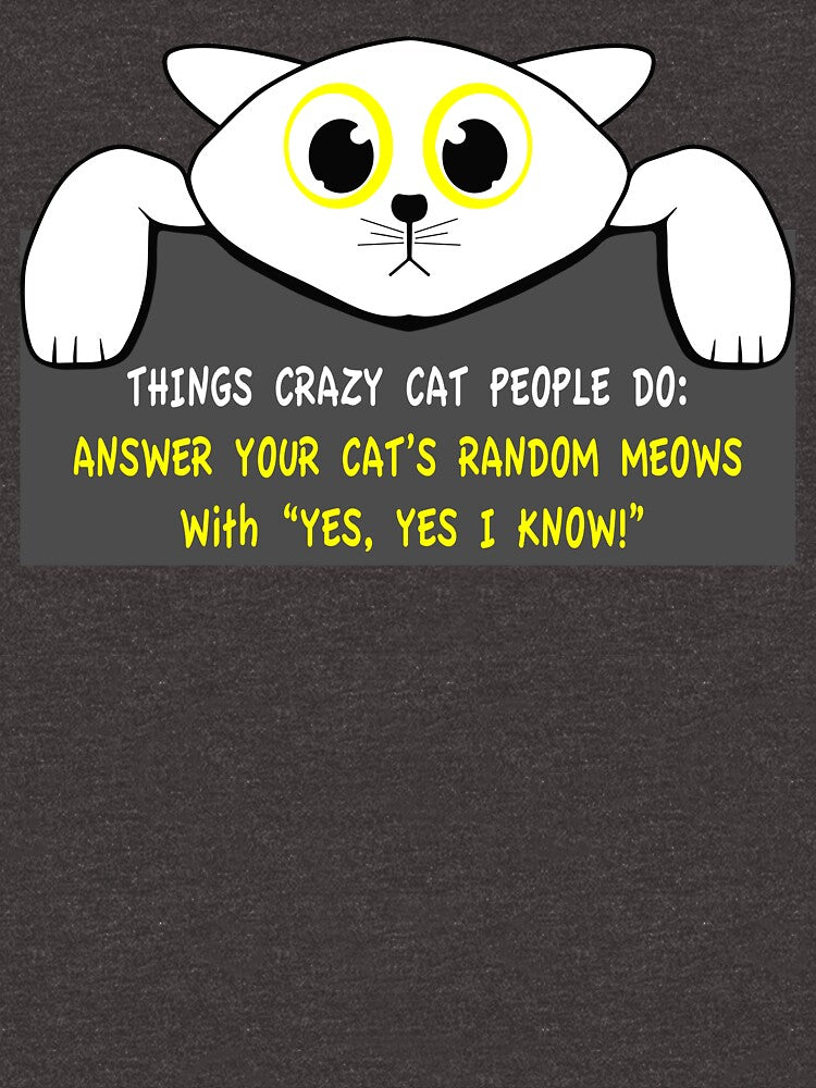 Things Crazy Cat People Do by inkedtee