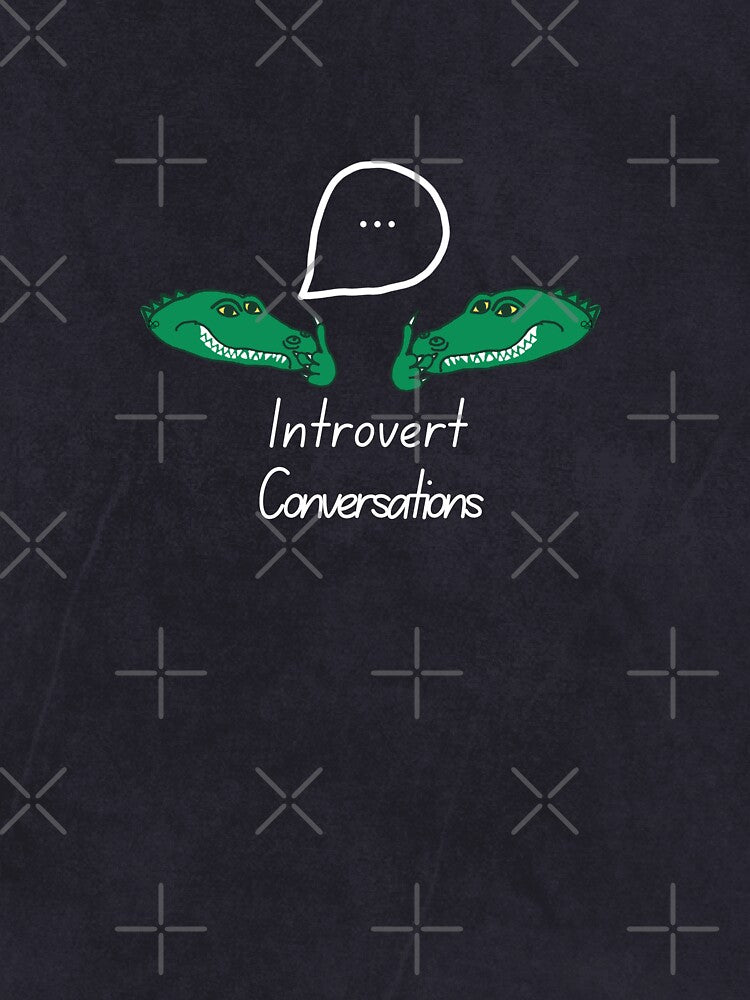 LaMaisonOfMY ALLIGATOR SSSSHHH! INTROVERT CONVERSATIONS COLLECTION NO.2 Black Series by LaMaisonOfMY