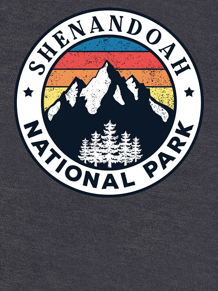 Shenandoah National Park-Vintage by Road-tees