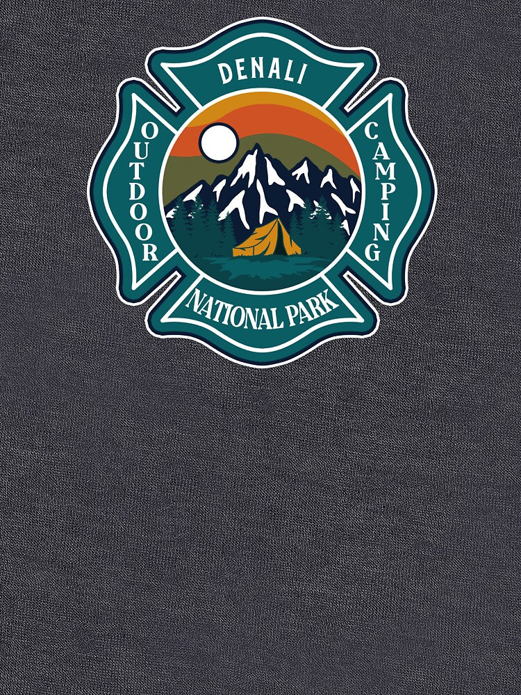 Denali National Park-Vintage by graphic-map