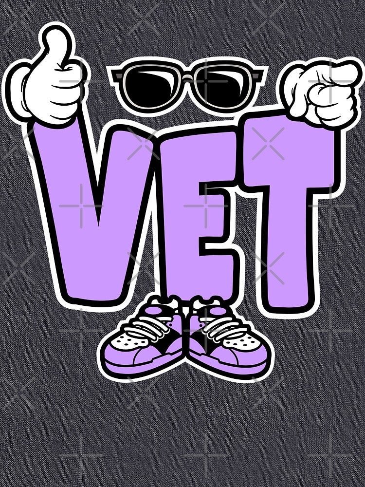 Vet  - PROFESSIONS Lettering Character Bold Retro by NFTWords