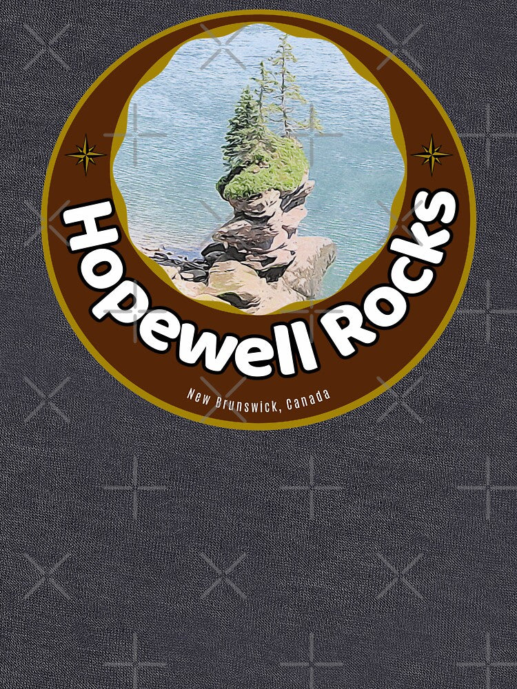 Hopewell Rocks Badge by JosephTHooper