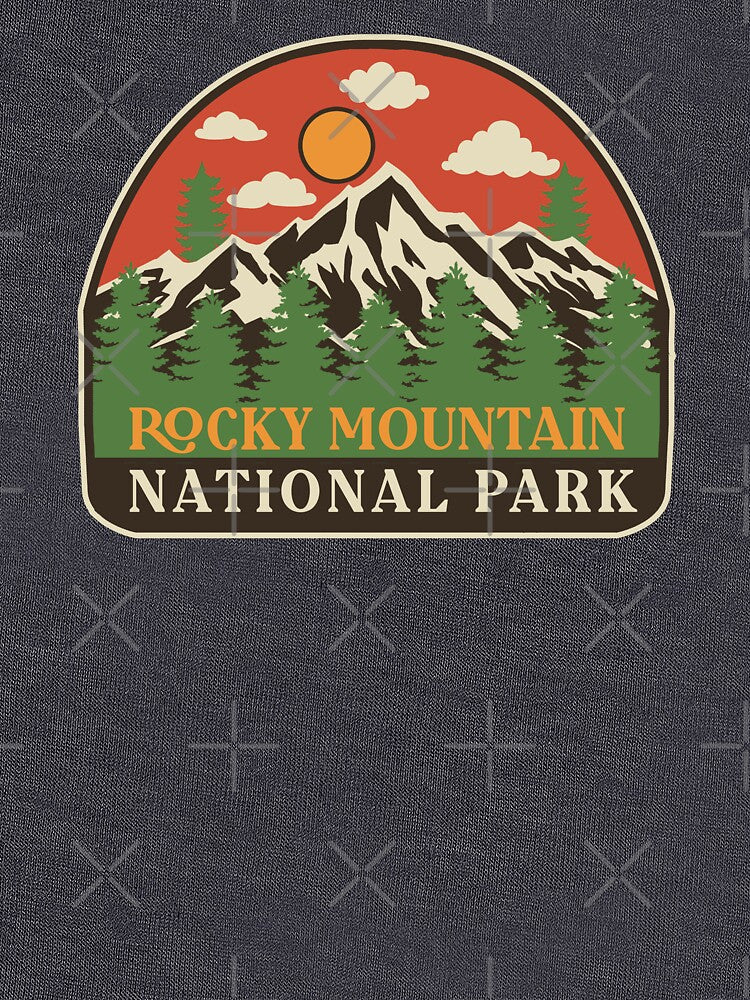 Rocky Mountain National Park - Vintage by Nature-mark