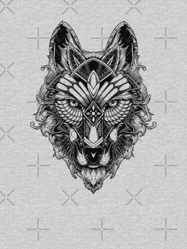 BEAUTIFUL WOLF ART PRINT by Nyome Afrique Art & Designs