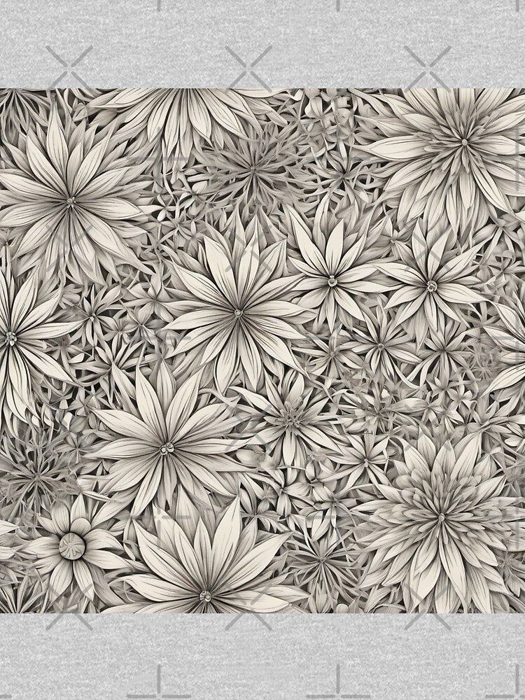 Hand Drawn Flowers 2 by HebaRK Studio