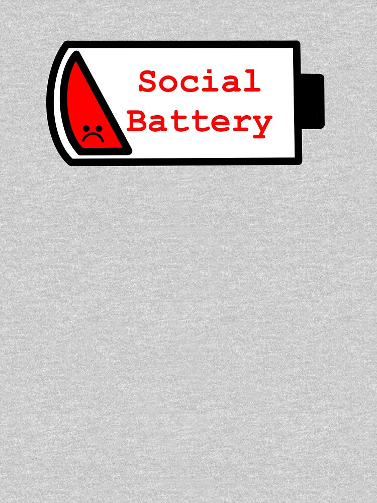 Low Social Battery by LeahDrawsHere