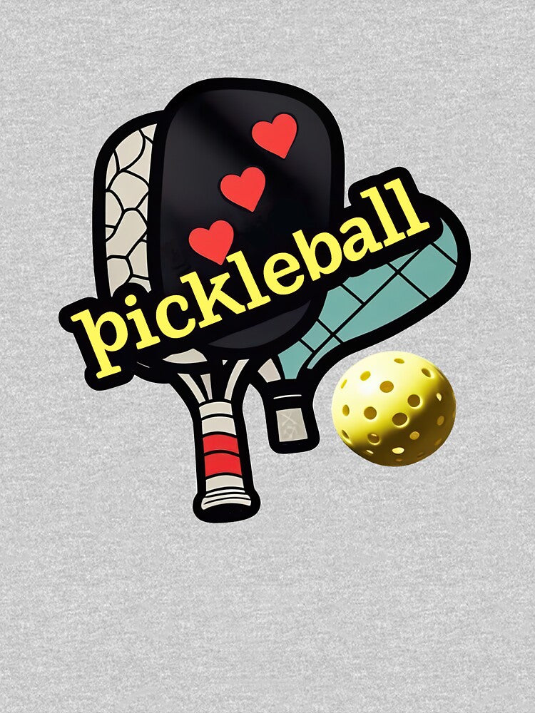 Pickleball Love – Paddle Hearts & Passion by RickGoulet