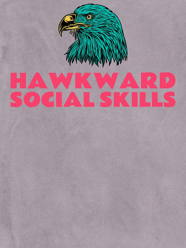 Hawkward Social Skills funny Bird Watching Women by Jane Pierce Art