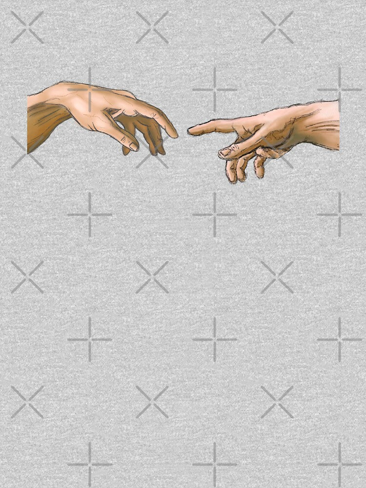 The Creation of Adam Sketch // Michelangelo by Gothicrelics