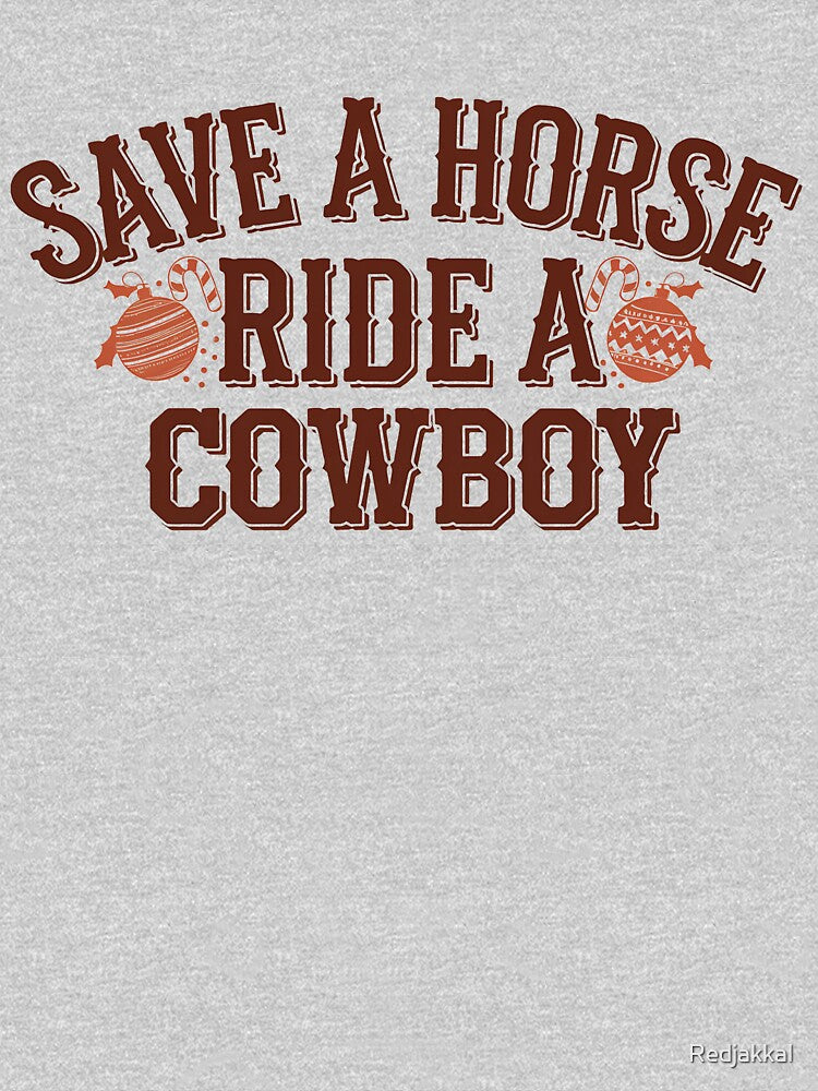 Save a horse ride a cowboy vintage designs - Christmas by Redjakkal