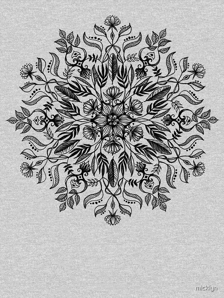 Thrive - Monochrome Mandala by micklyn
