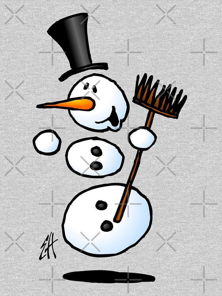 Dancing snowman by cardvibes