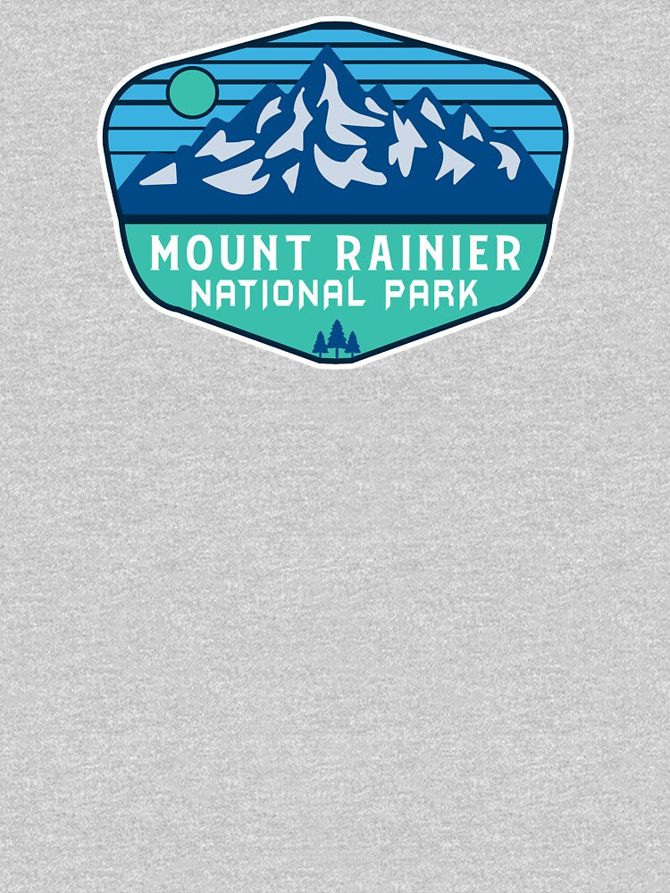 Mount Rainier National Park-Vintage by graphic-map