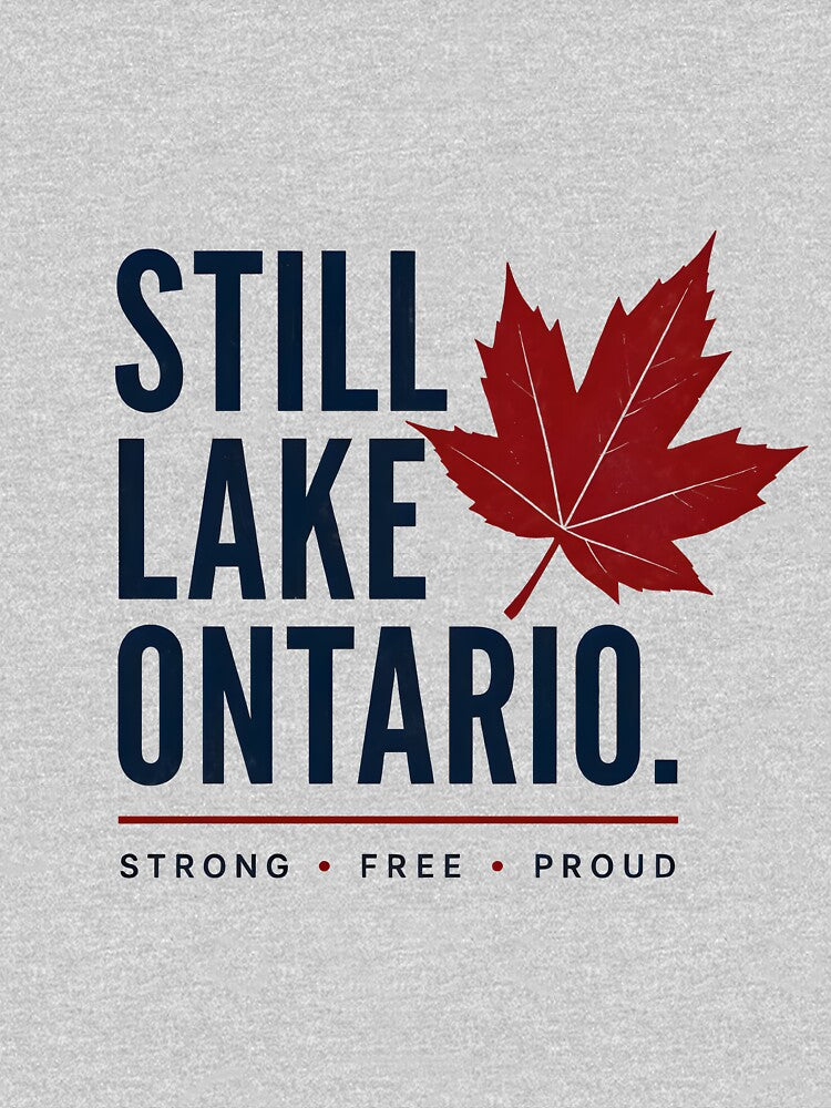 Still Lake Ontario Vintage Tee by PixelForge11