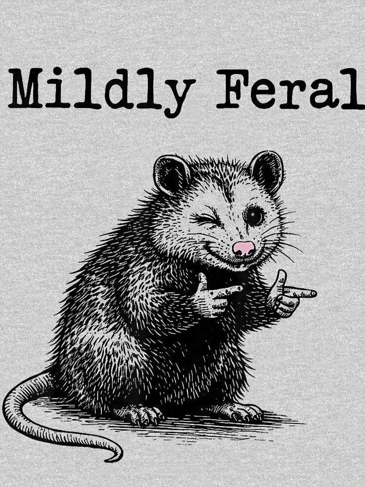 Mildly Feral Opossum Meme Funny Lover Opossum  , Opossum Gift For Mom Dad Kids by Opossum GIFT ★★★★★