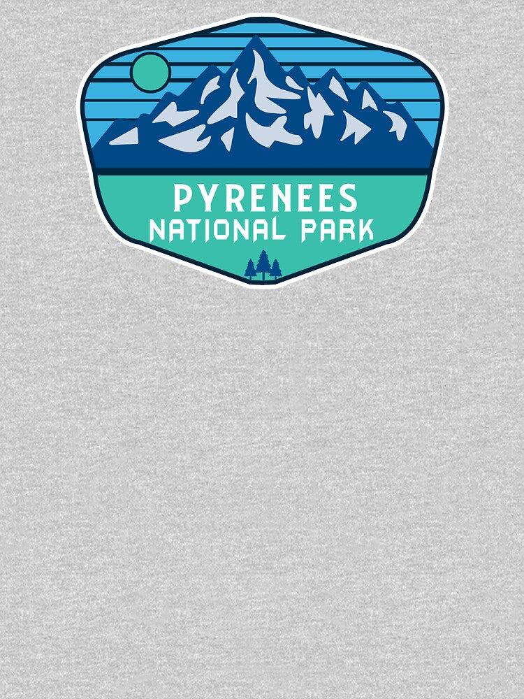 Pyrenees National Park-Vintage by graphic-map